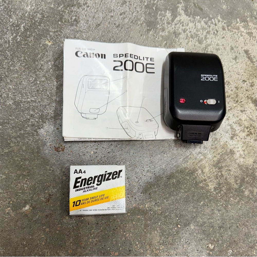 Canon EOS IX Lite APS Film Camera Kit w Speedlite Flash Tested Bundle - Picture 7 of 9